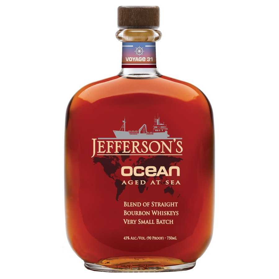 Jefferson's Ocean Aged at Sea Double Barrel Rye Whiskey 750mL - Uptown Liquor