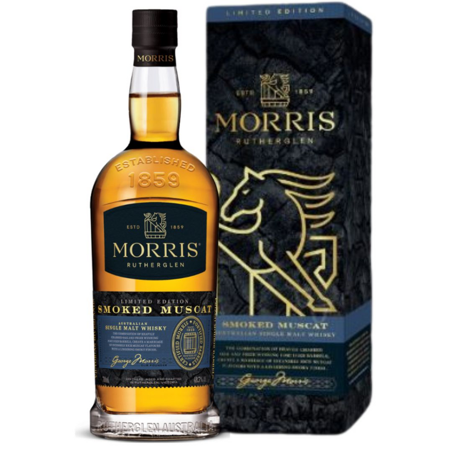 Morris Rutherglen Smoked Muscat Barrel Australian Single Malt Whisky 700mL - Uptown Liquor