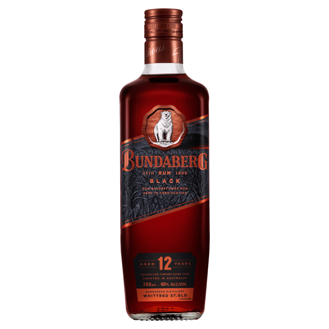 Bundaberg Black 12 Year Old Rum 700mL - Uptown Liquor