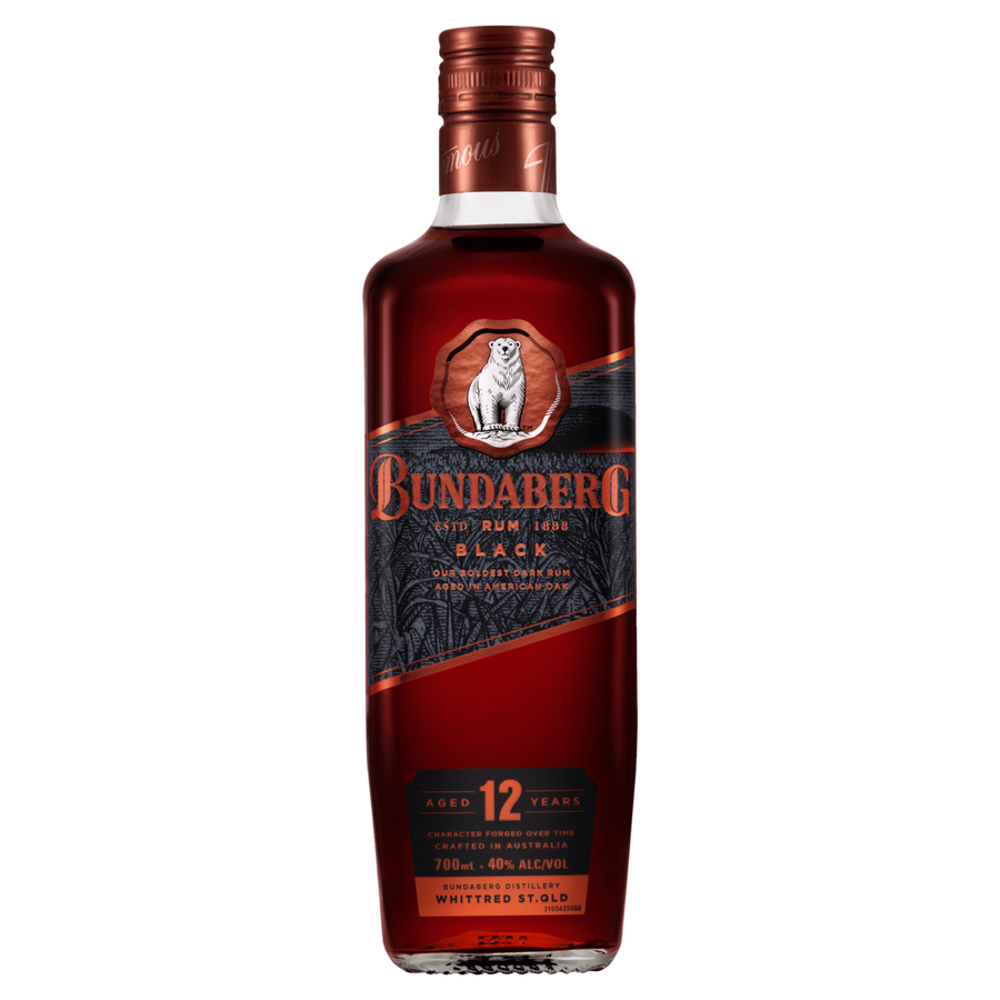 Bundaberg Black 12 Year Old Rum 700mL - Uptown Liquor