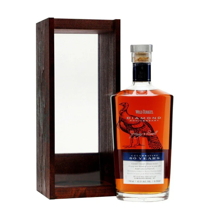 Wild Turkey Diamond Anniversary Kentucky Straight Bourbon 750mL - Uptown Liquor