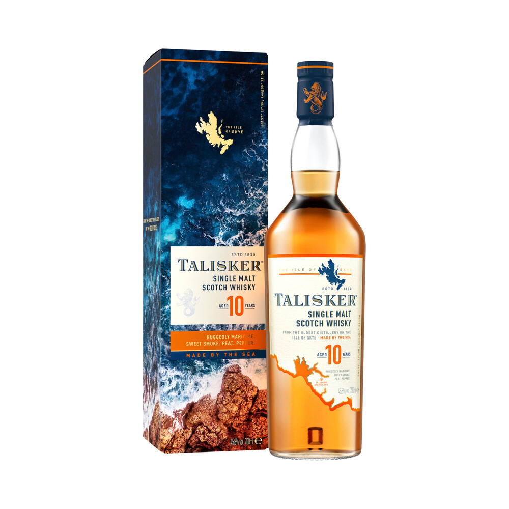 Talisker Scotch Whisky 10 Year Old 700mL