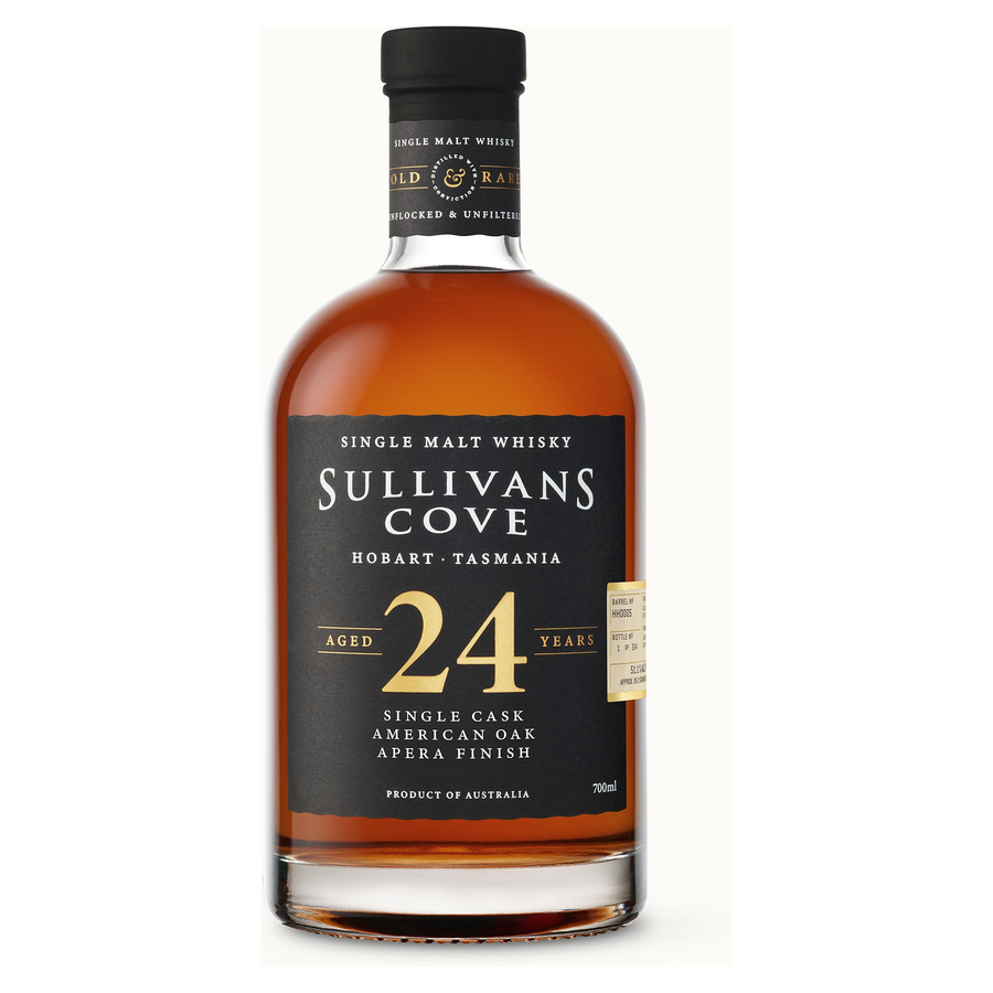 Sullivans Cove 24 Year Old American Oak Apera Finish HH0005 700mL - Uptown Liquor