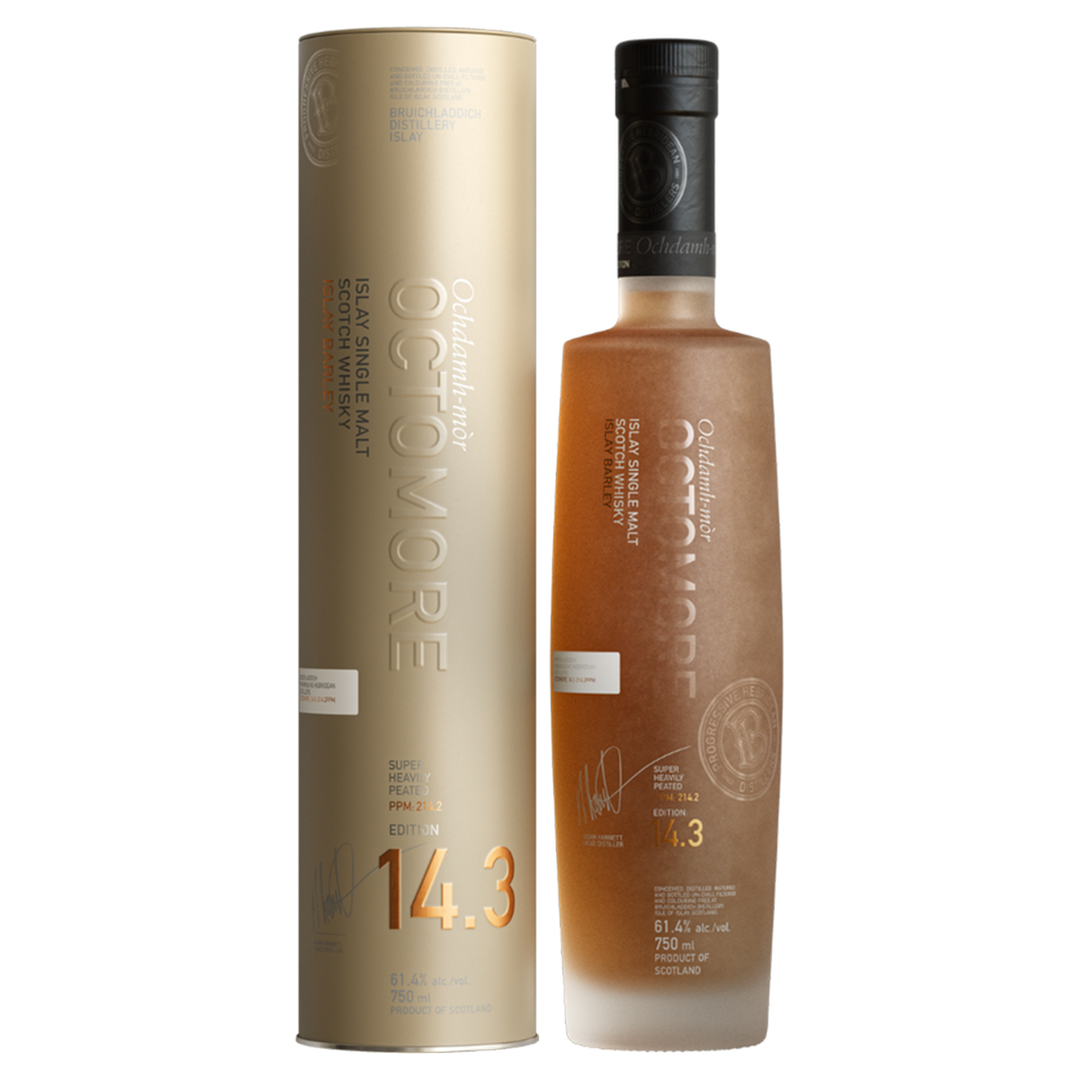 Bruichladdich Octomore 14.3 Scotch Whisky 700mL - Uptown Liquor