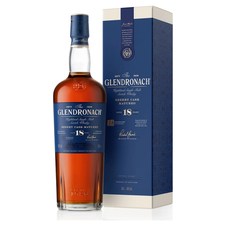 GlenDronach 18 Years Scotch Whisky 700mL - Uptown Liquor