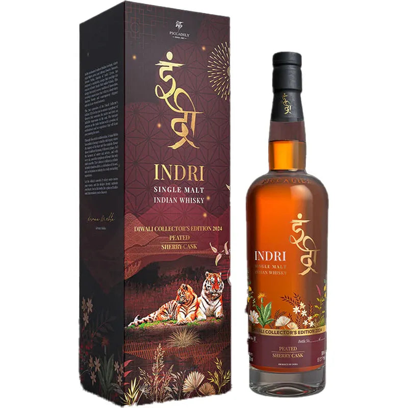Indri Diwali Collector's Edition Single Malt Whisky 2024 700mL