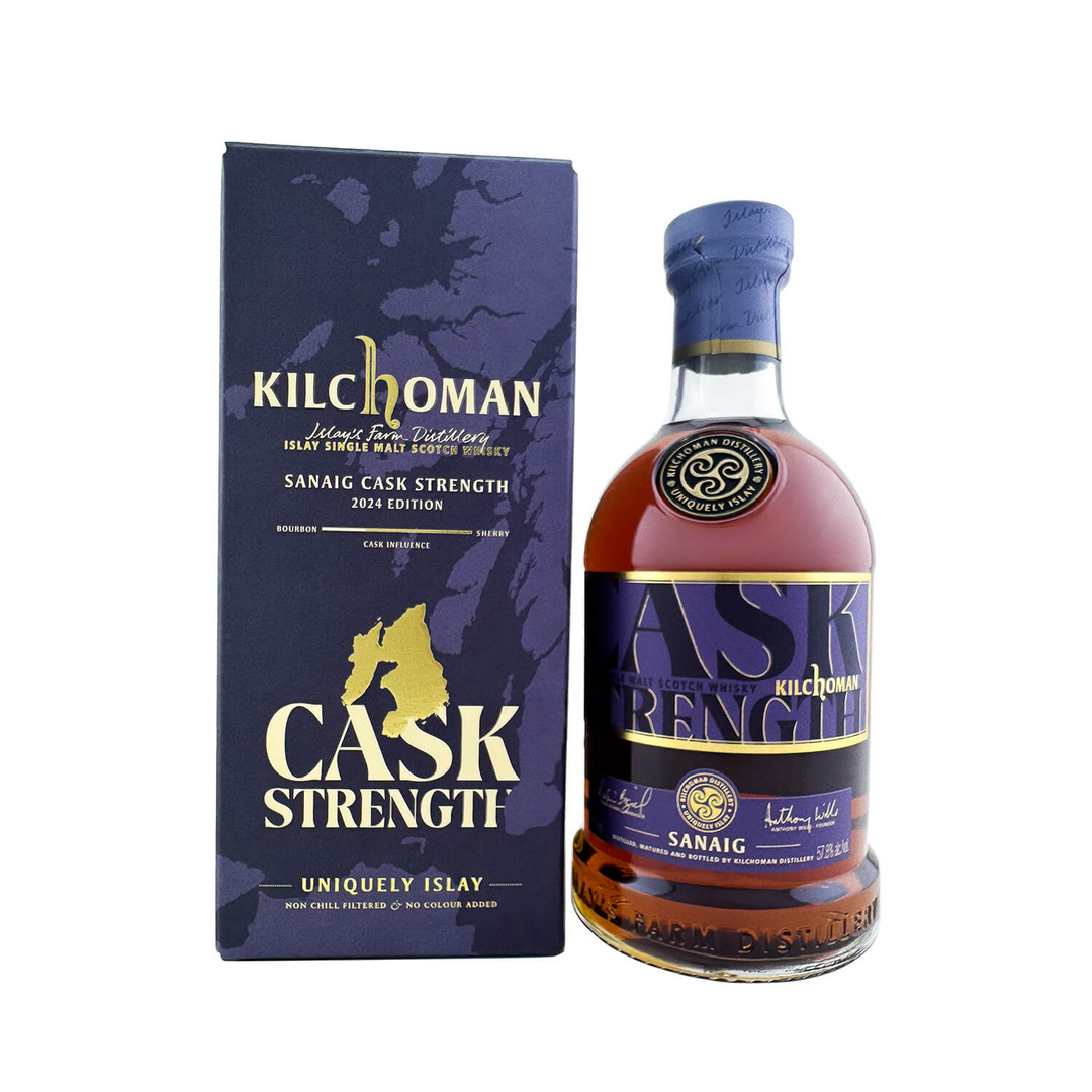 Kilchoman Sanaig Cask Strength 57.8% 700mL - Uptown Liquor