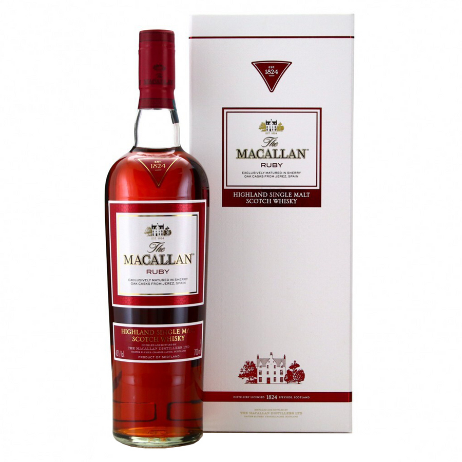 The Macallan 1824 Series 'Ruby' Single Malt Scotch Whisky 700mL - Uptown Liquor