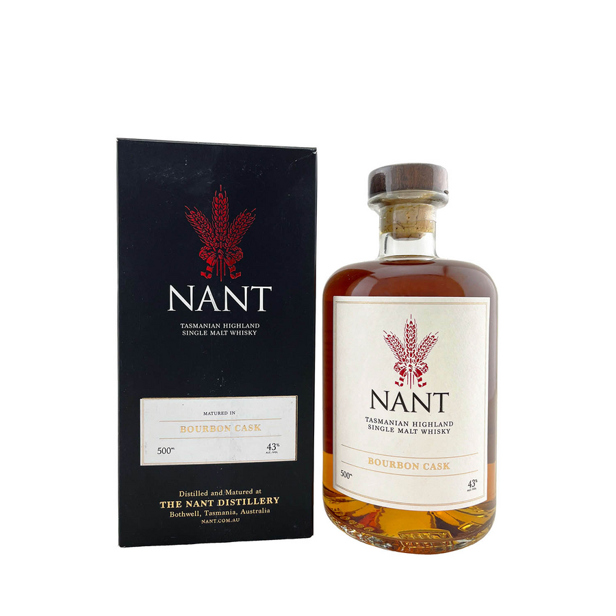 Nant Bourbon Cask Tasmanian Single Malt Whisky 500mL - Uptown Liquor