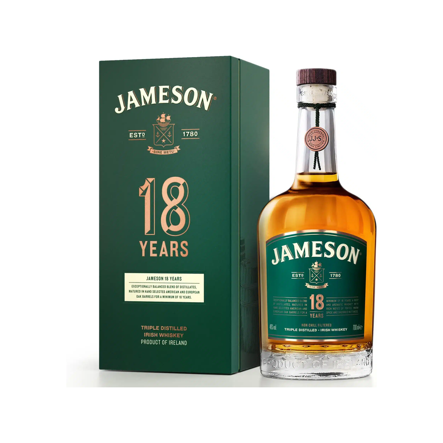 Jameson 18 Years Irish Whiskey 700mL - Uptown Liquor