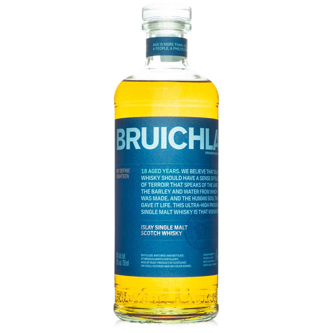 Bruichladdich 18 Year Old Scotch Whisky 700mL - Uptown Liquor