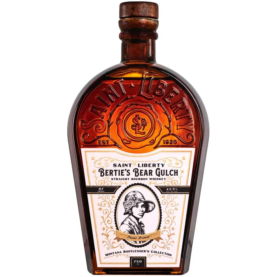 Saint Liberty Bertie's Bear Gulch Straight Bourbon Whiskey 750mL - Uptown Liquor