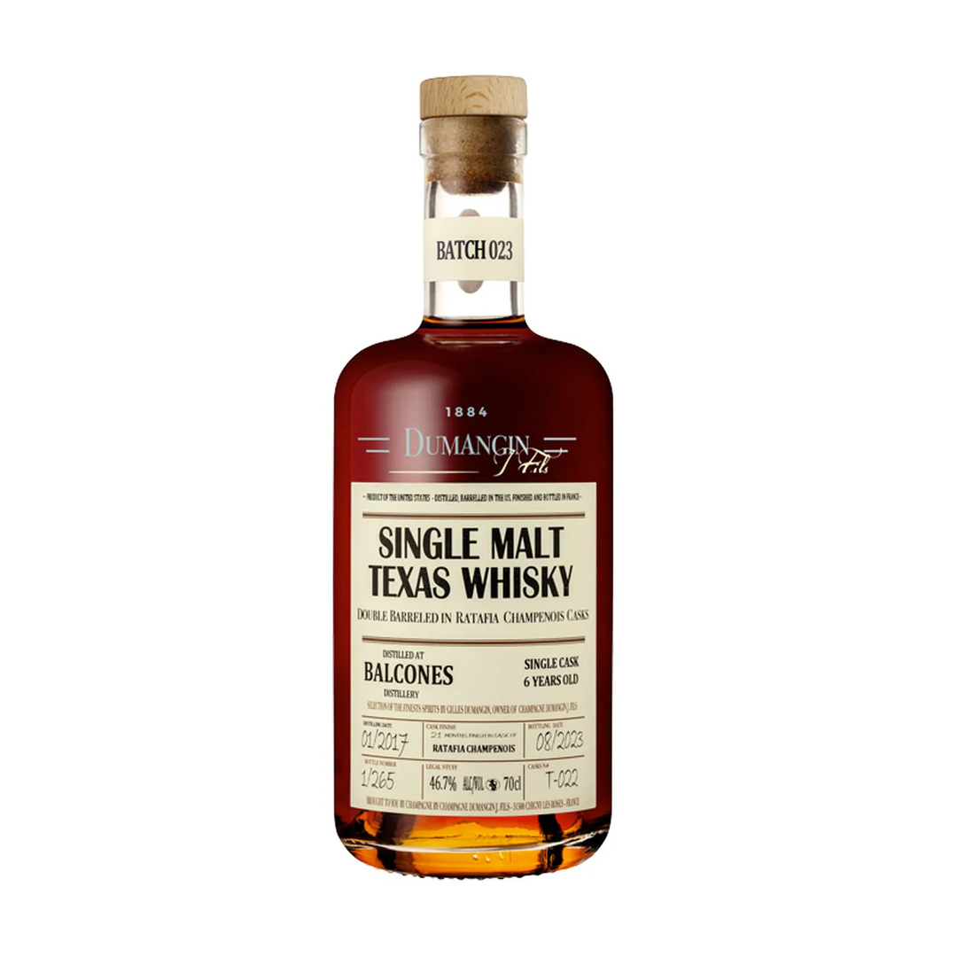 Dumangin 023 Balcones Single Mait Texas Whisky 700mL