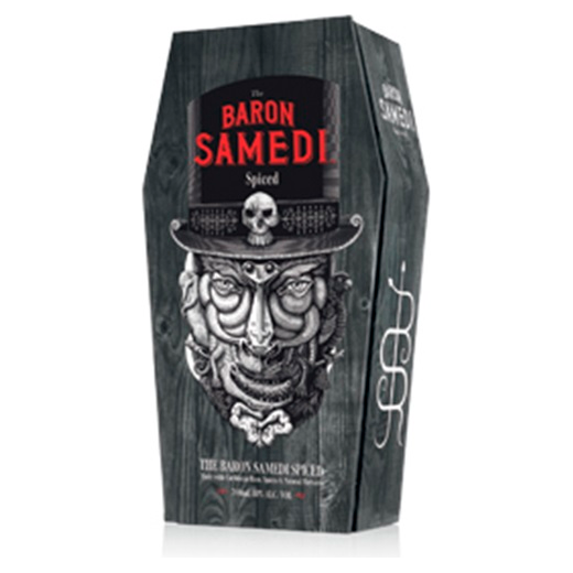 Baron Samedi Rum Coffin Gift Box 700mL - Uptown Liquor