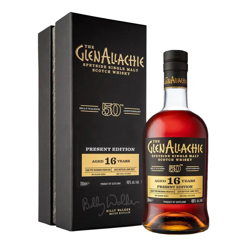 Glenallachie 16 Year Old 50th Anniversary Present Edition 700mL - Uptown Liquor
