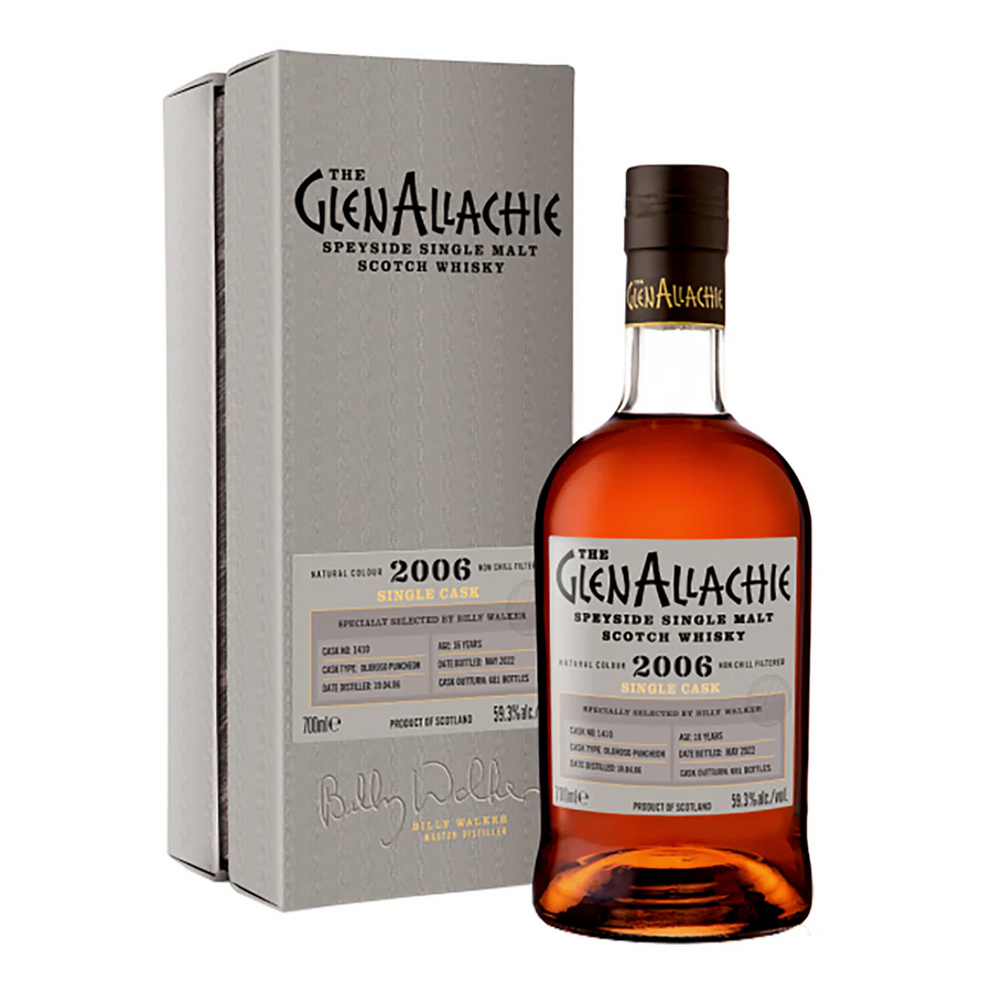 Glenallachie 16 Year Old 2006 Single Cask Scotch Whisky 700mL - Uptown Liquor