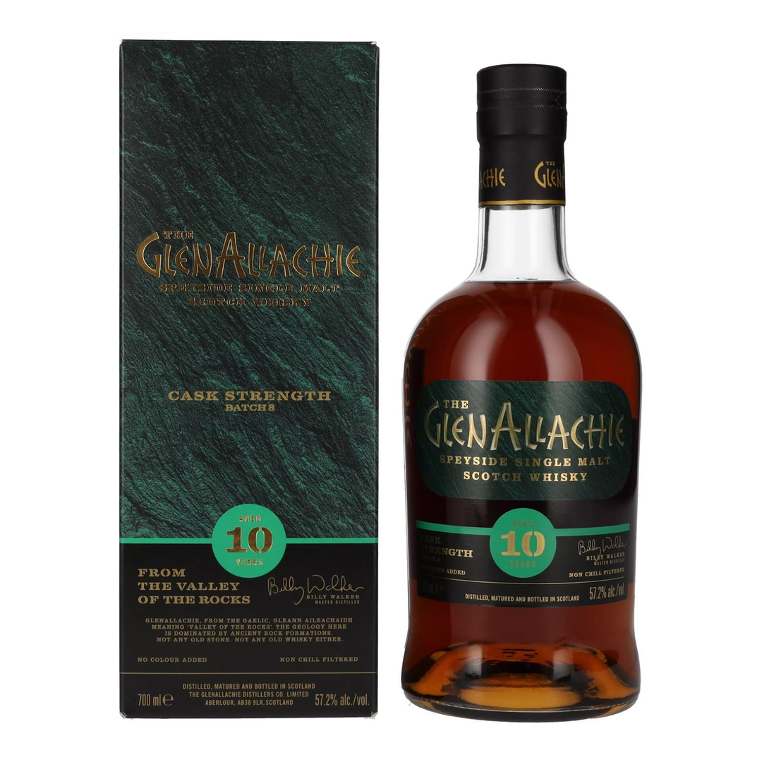 Glenallachie 10 Year Old Cask Strength Batch 8 700mL - Uptown Liquor