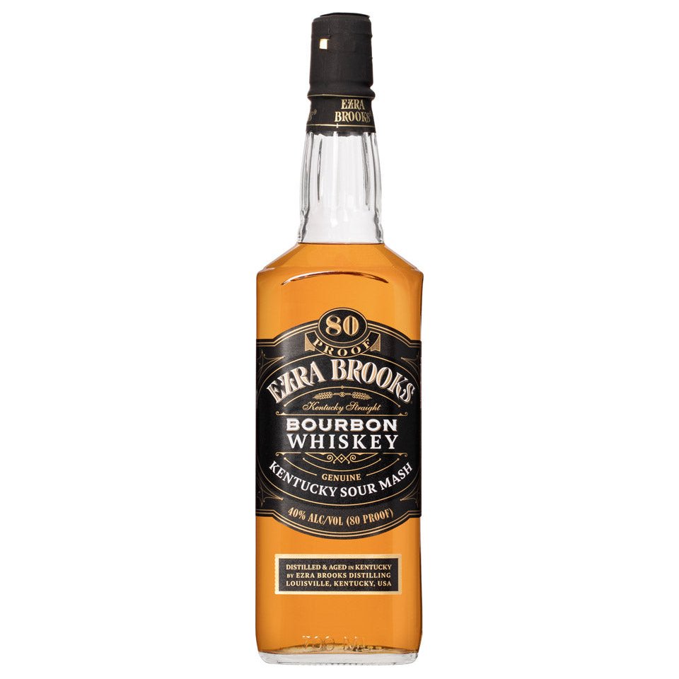 Ezra Brooks Kentucky Straight Bourbon Whiskey 1L - Uptown Liquor