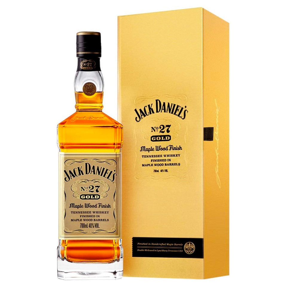 Jack Daniel's No 27 Gold Maple Wood Finish Tennessee Whiskey 700mL - Uptown Liquor
