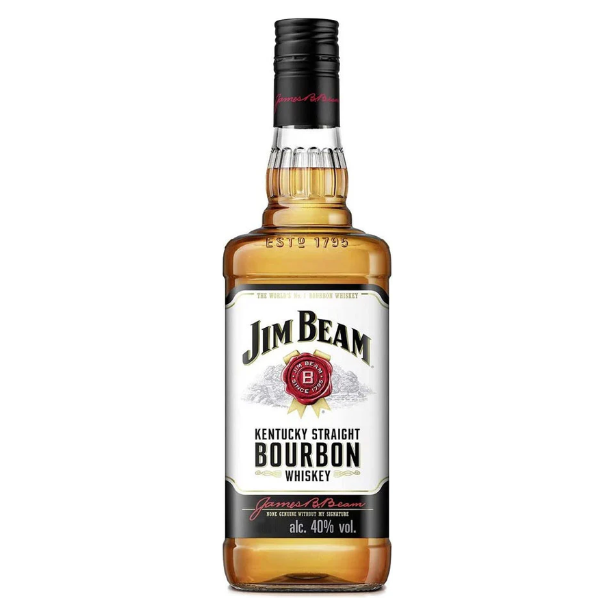 Jim Beam Imported White Label 40% 1L - Uptown Liquor