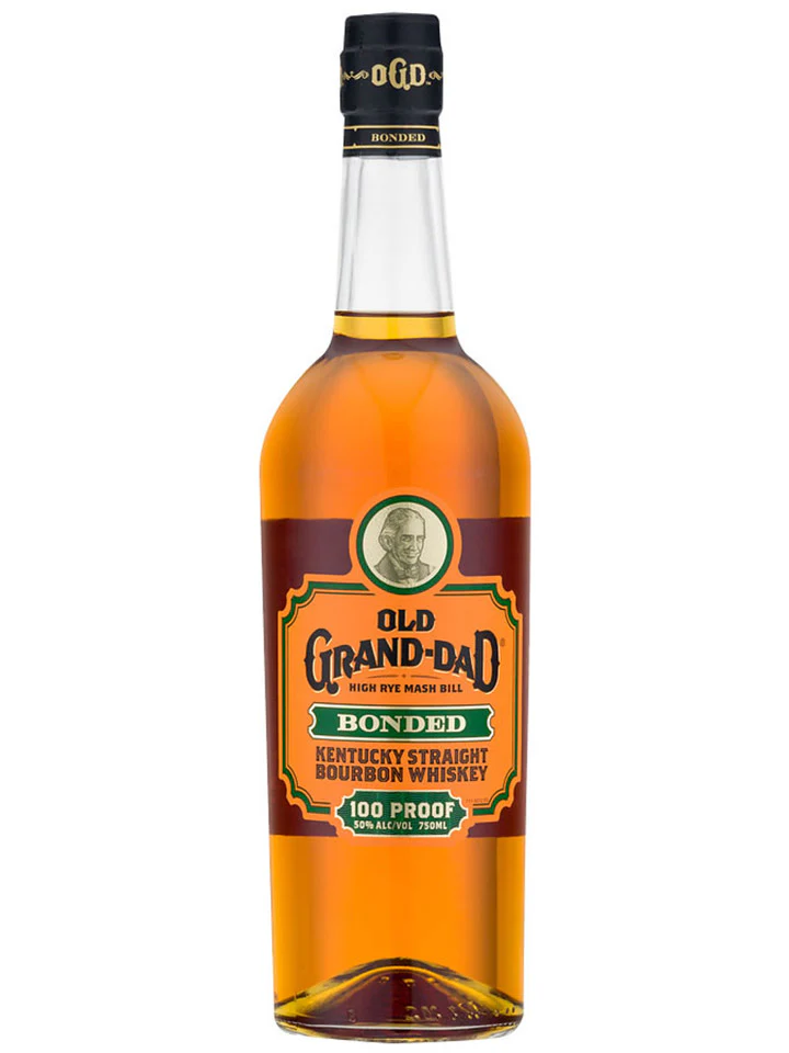 Old Grand Dad Bonded 100 Proof Bourbon Whiskey 1L