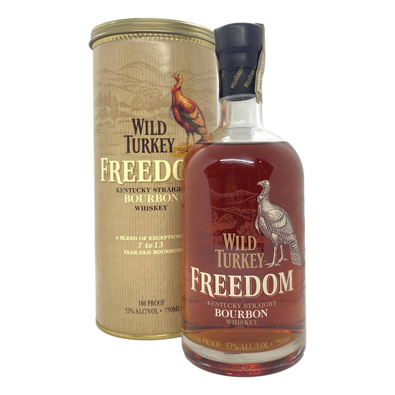 Wild Turkey Freedom Kentucky Bourbon Whiskey 750mL – Uptown Wild Turkey Freedom Kentucky Bourbon Whiskey 750mL – Uptown