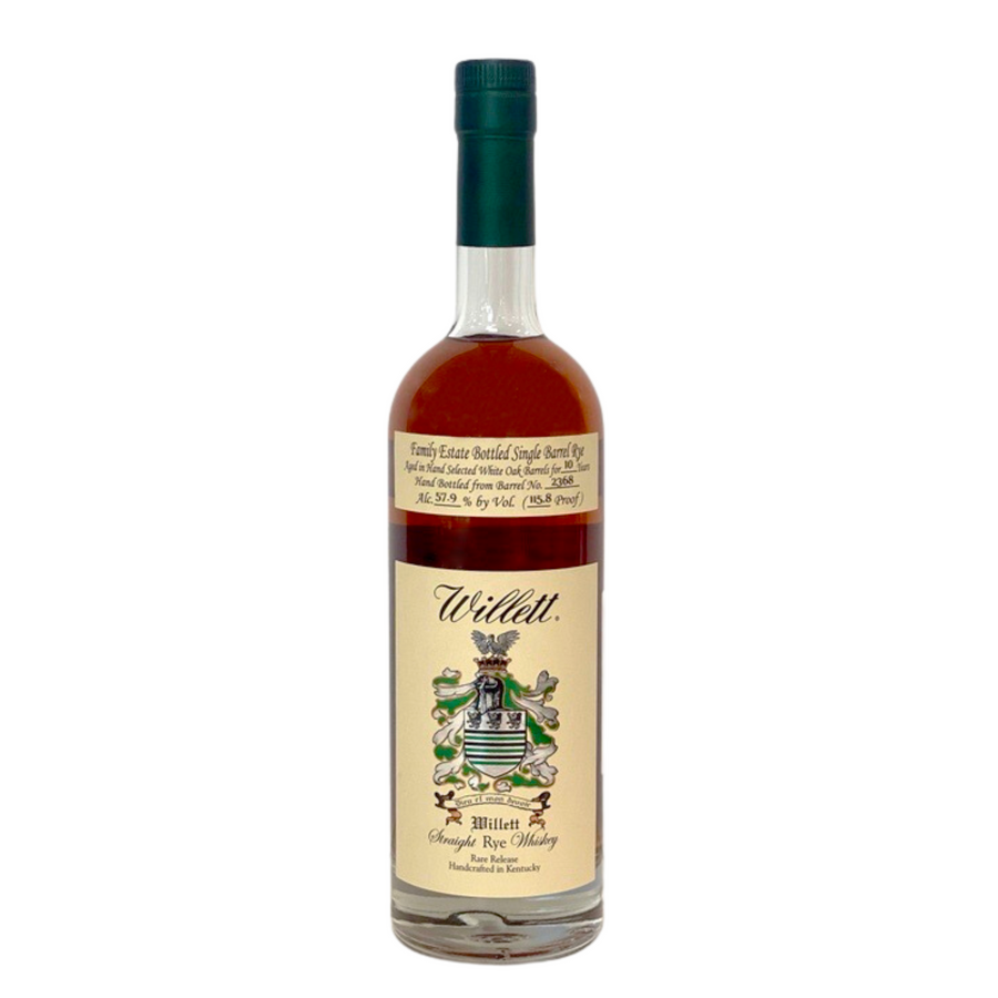 Willett Family Estate 10 Year Old Single Barrel Rye No. 2368 57.9% 700mL - Uptown Liquor