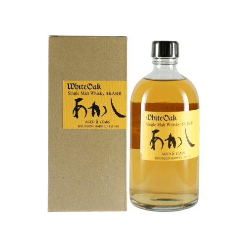 Akashi 5 Year Old Single Malt First Fill Bourbon Barrel 500mL - Uptown Liquor