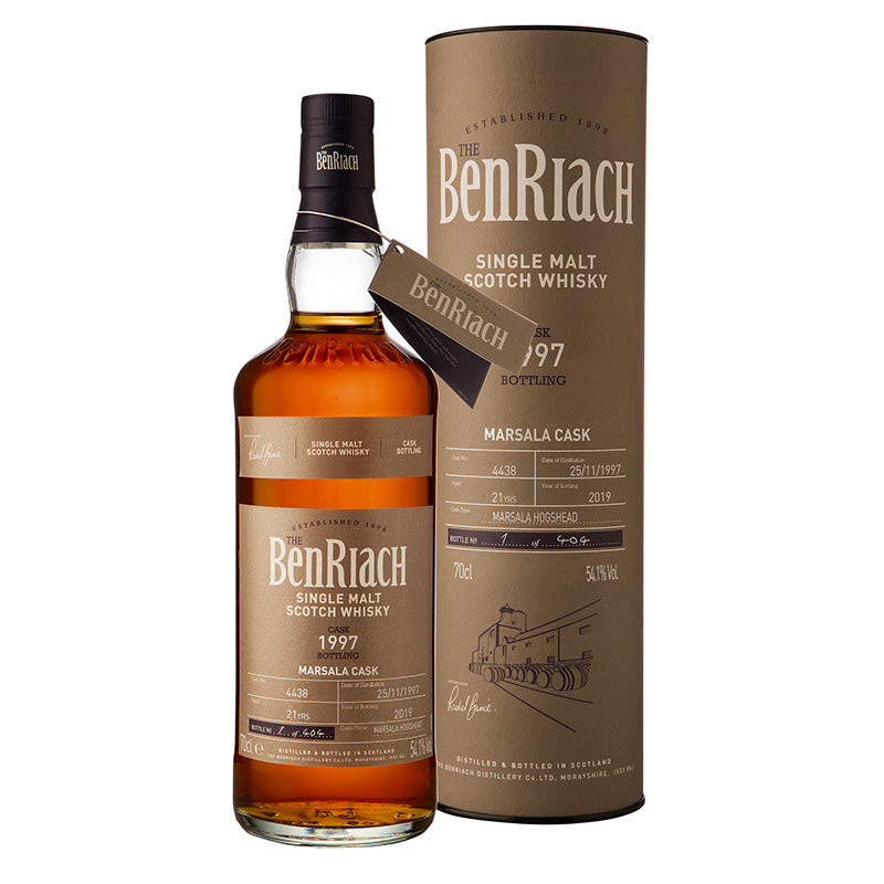 BenRiach Single Cask 21year 1997 Marsala Cask #4438 - Uptown Liquor