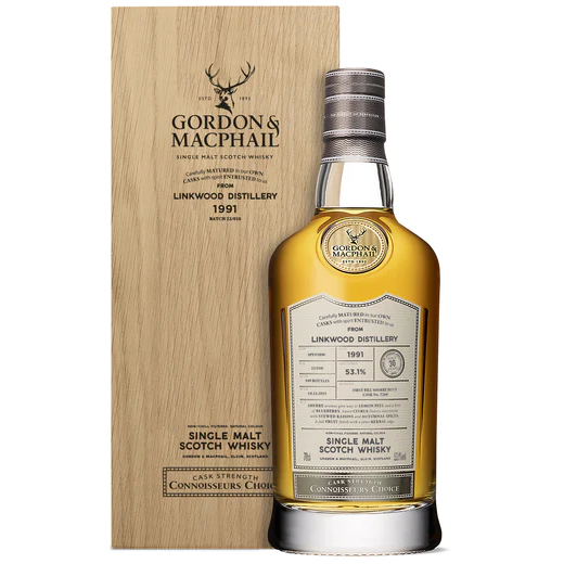 Gordon & MacPhail Linkwood 1991 30 Year Old Connoisseurs Choice 700mL - Uptown Liquor