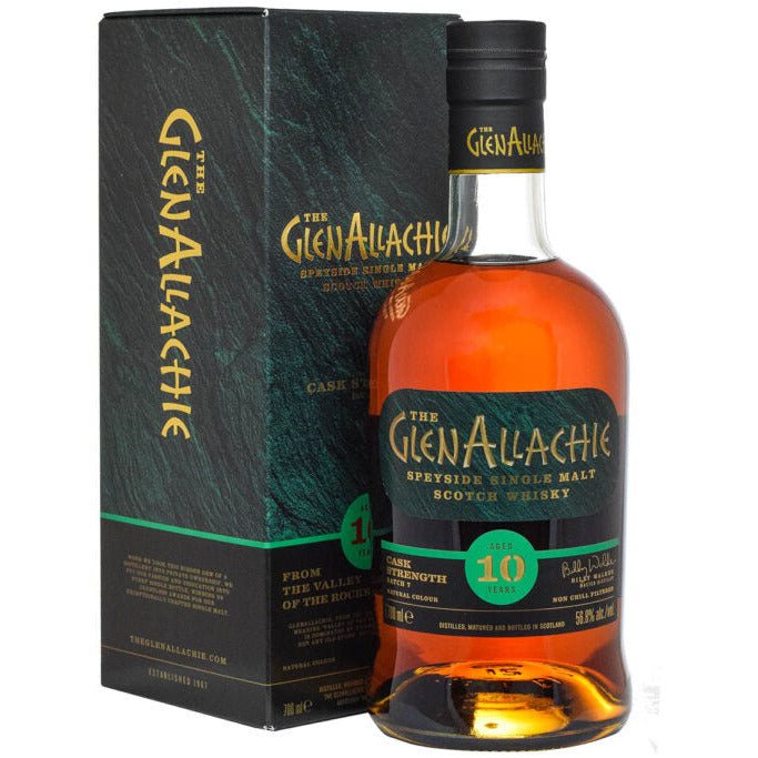 GlenAllachie 10 Year Old Cask Strength Batch 7 700mL - Uptown Liquor