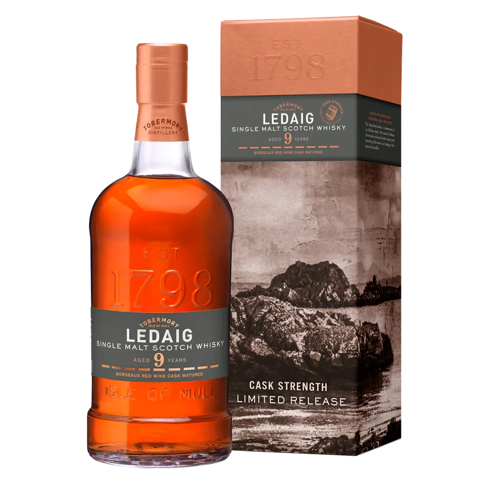 Ledaig 2012 Bordeaux Cask Finish 9 Year Old Single Malt Scotch Whisky 700mL - Uptown Liquor