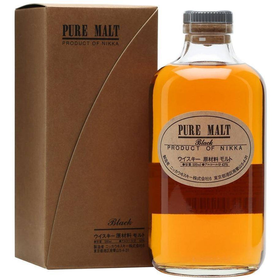 Nikka Pure Malt Black Japanese Whisky 500mL - Uptown Liquor