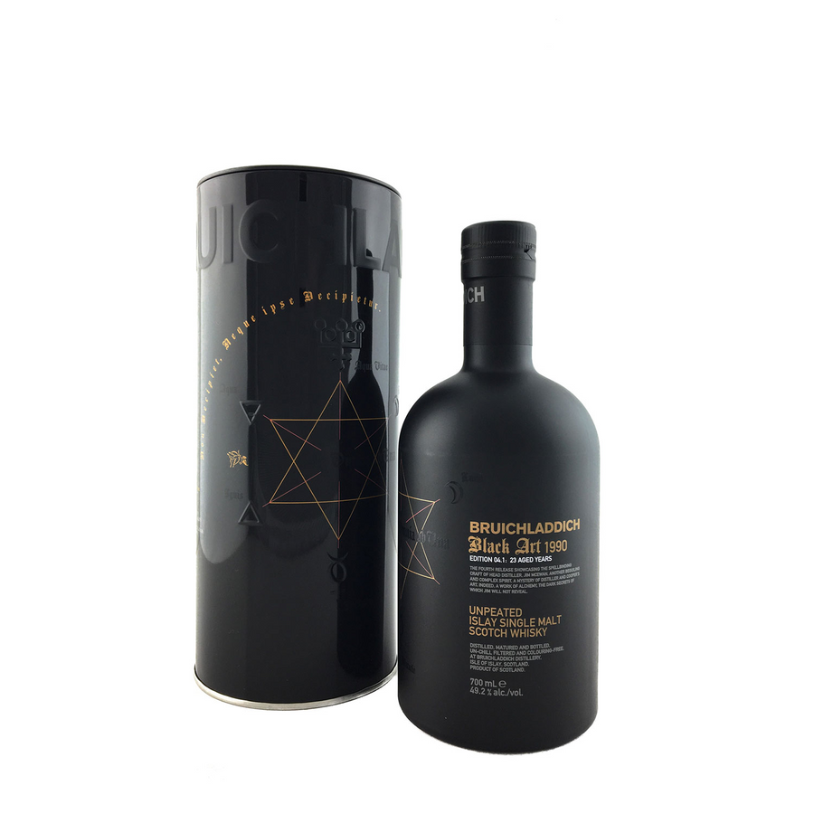 Bruichladdich Black Art 04.1 1990 23 Year Old 700mL - Uptown Liquor