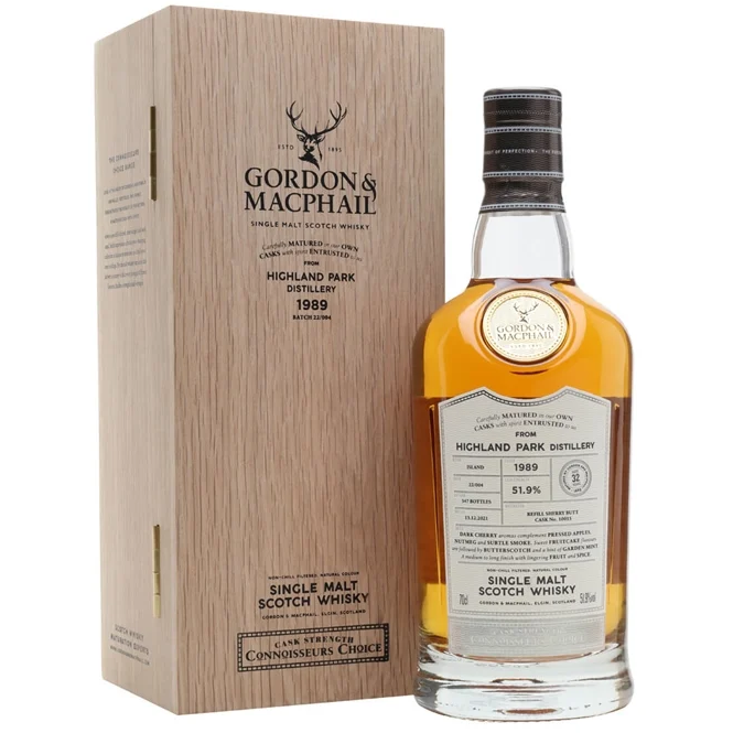 Gordon & MacPhail Highland Park 1989 32 Years Connoisseurs Choice 700mL - Uptown Liquor