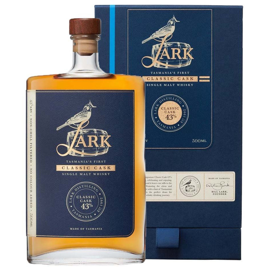 Lark Classic Cask Australian Whisky 500mL - Uptown Liquor