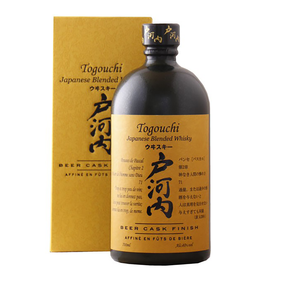 Togouchi Beer Cask Finish Blended Whisky 700mL - Uptown Liquor