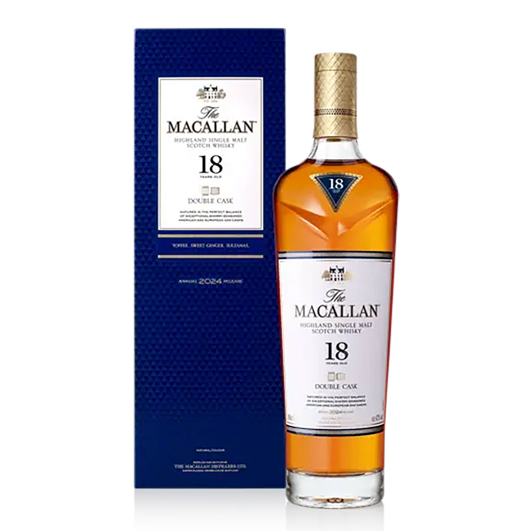 The Macallan 18 Year Old Double Cask Scotch Whisky 700mL