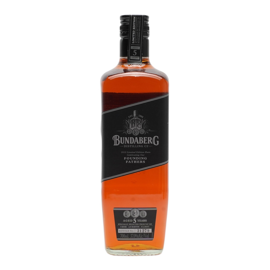 Bundaberg 5 Year Old Founding Fathers 2010 Rum 700mL - Uptown Liquor