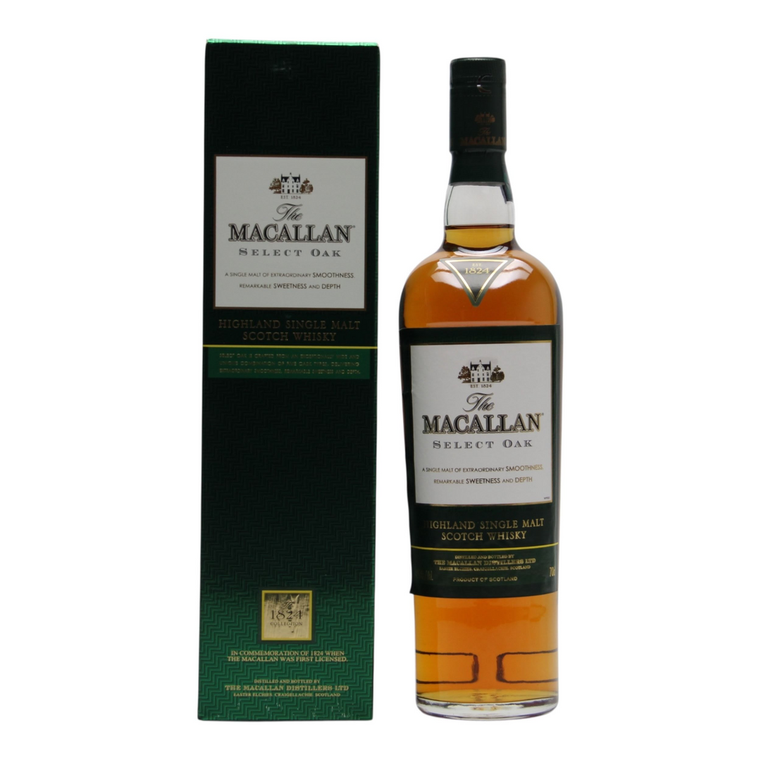 The Macallan Select Oak 1824 Collection Scotch Whisky 700mL