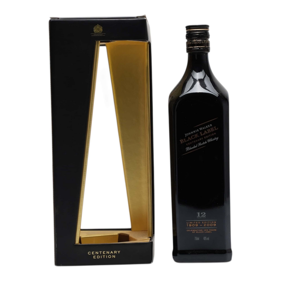 Johnnie Walker 12 Year Old Black Label Centenary 2009 Limited Edition 700mL - Uptown Liquor