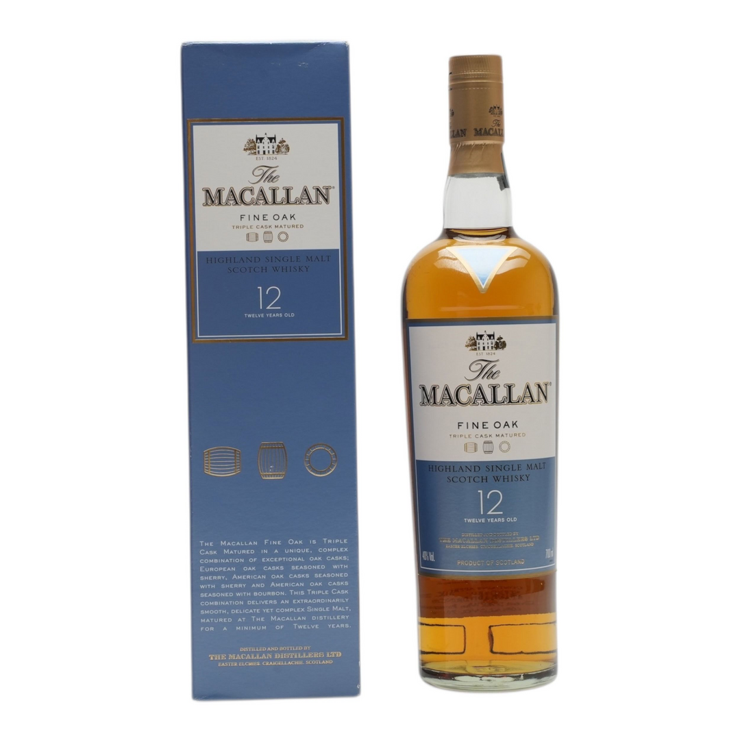 The Macallan 12 Year Old Triple Cask Fine Oak Scotch Whisky 700mL