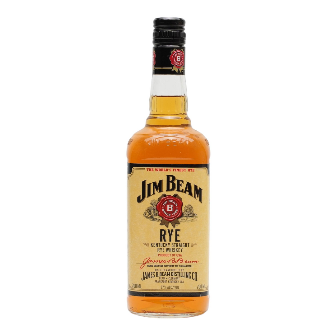 Jim Beam Vintage Style Rye Whiskey Old Bottle 700mL