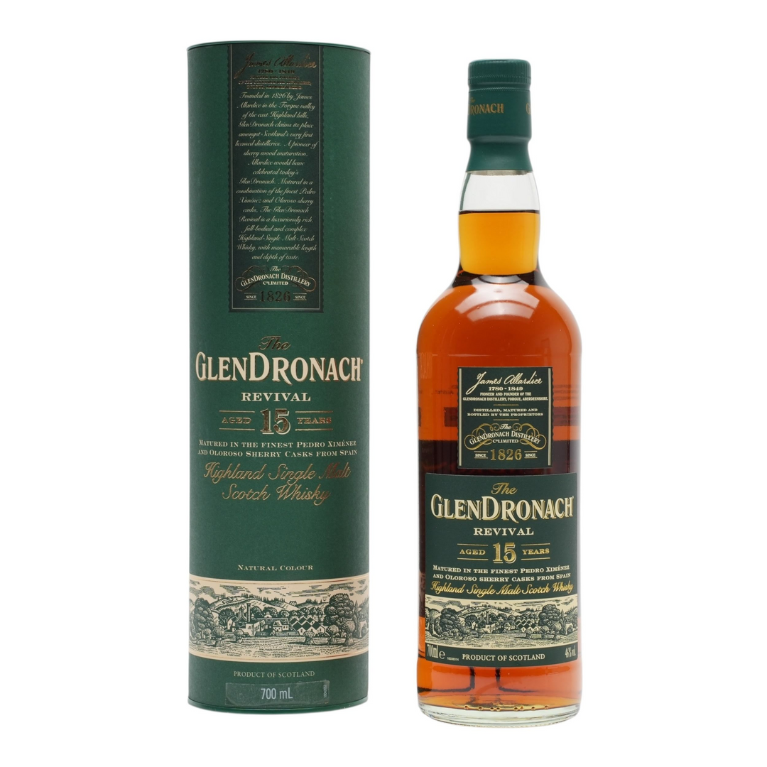 Glendronach Revival 15 Years Old 2022 Bottling 700mL