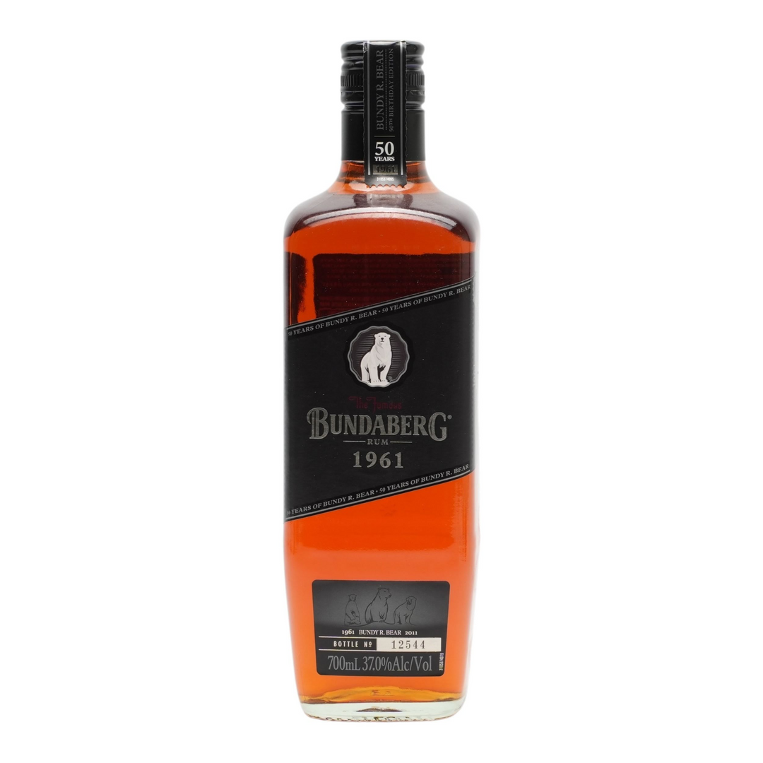 Bundaberg 1961 50th Anniversary Rum Black Label 700mL