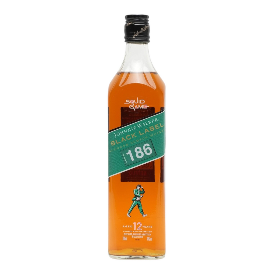 Johnnie Walker Black Label 12 Year Old Squid Game Player 186 700mL