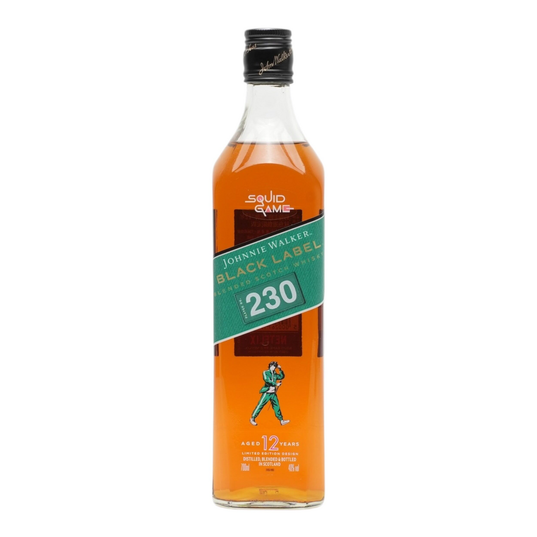Johnnie Walker Black Label 12 Year Old Squid Game Player 230 700mL