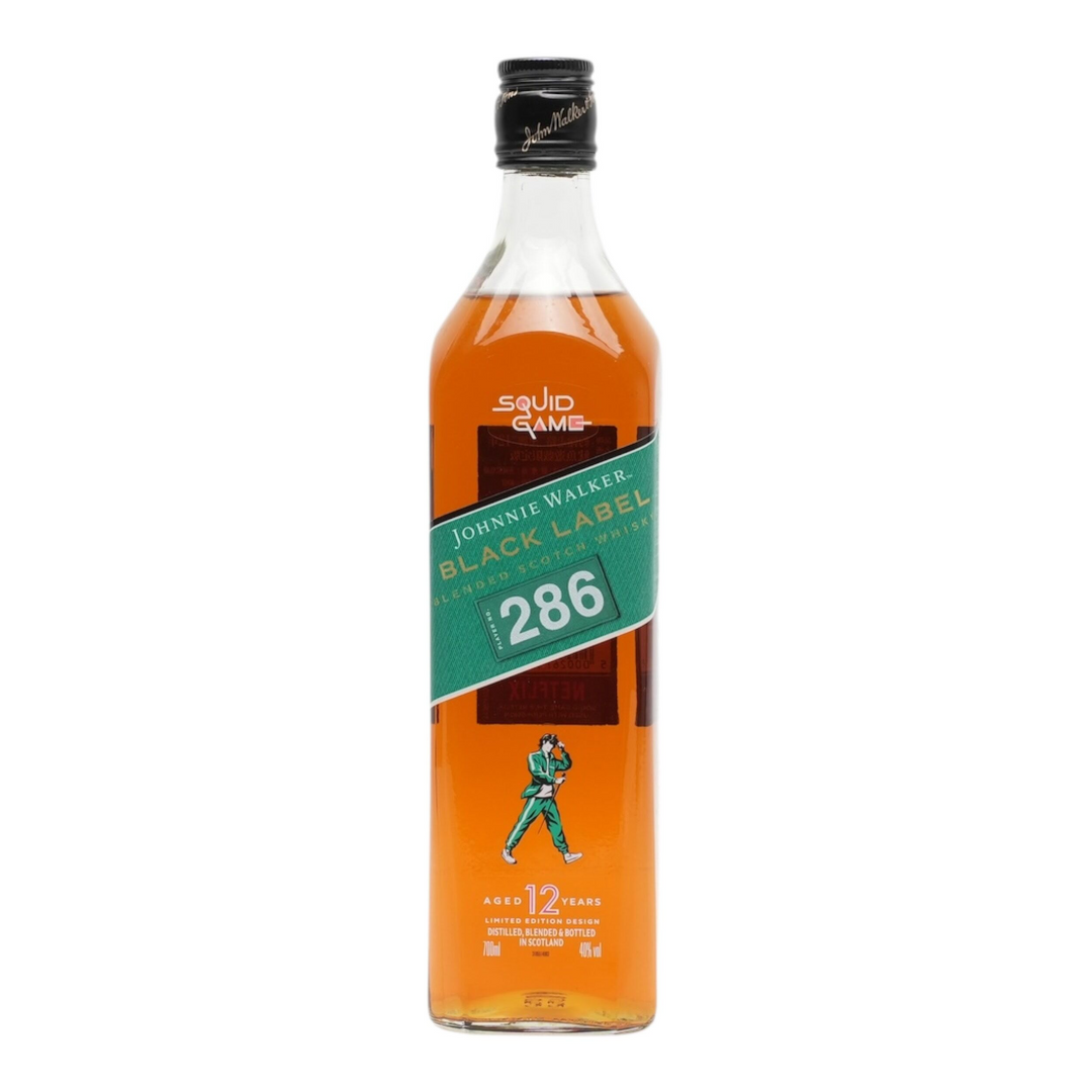 Johnnie Walker Black Label 12 Year Old Squid Game Player 286 700mL