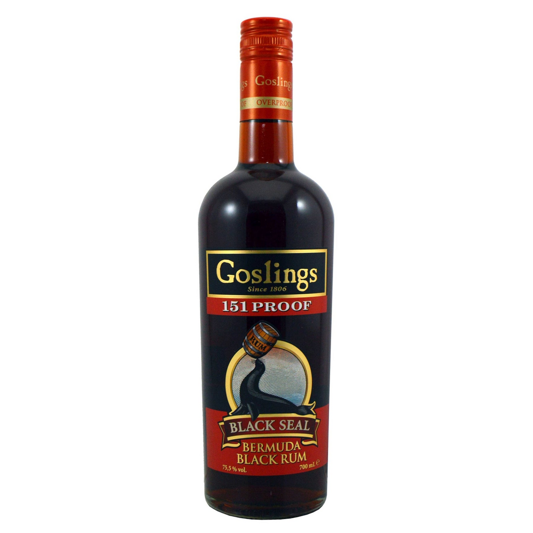 Goslings Black Seal 151 Proof Rum 700mL - Uptown Liquor