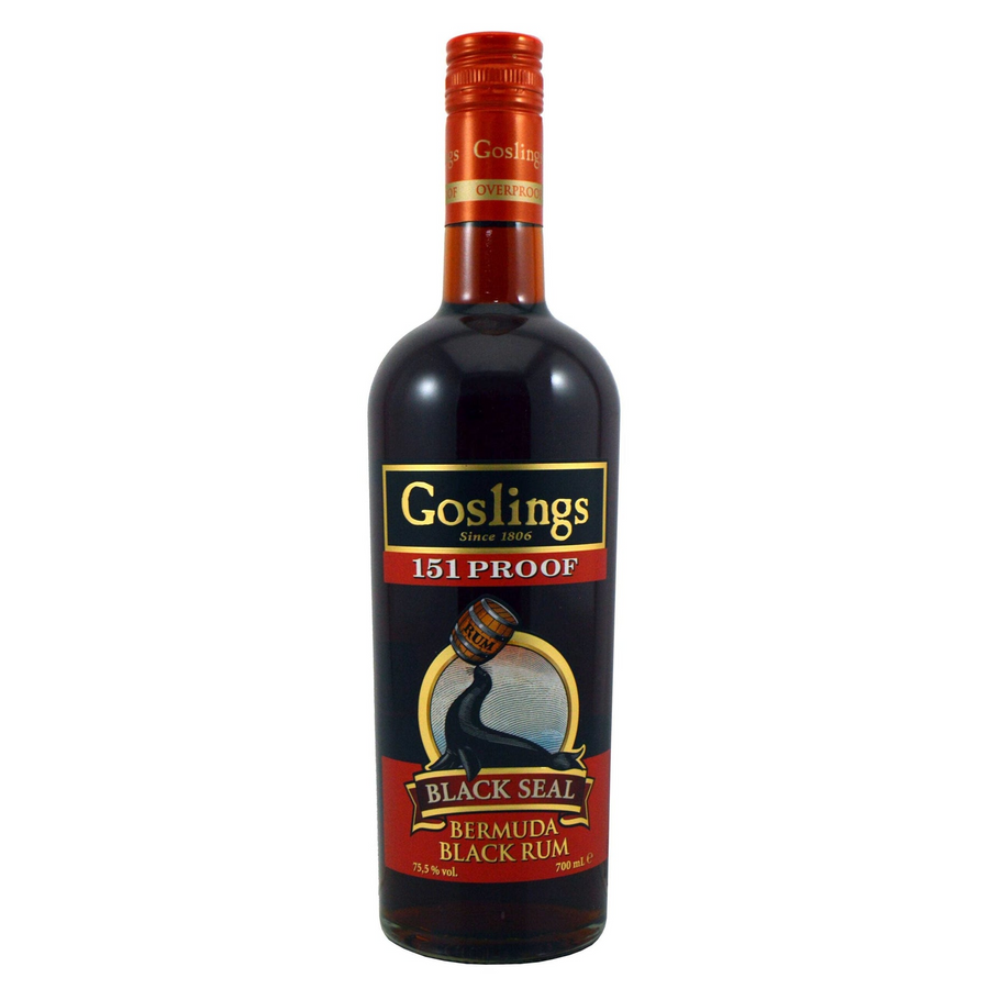 Goslings Black Seal 151 Proof Rum 700mL - Uptown Liquor